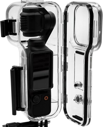 حافظة مقاومة للماء متوافقة مع DJI Osmo Pocket 3، حافظة واقية للتصوير الفوتوغرافي تحت الماء متوافقة مع Osmo Pocket 3 in Saudi Arabia