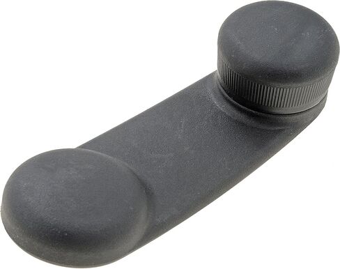 Dorman 76932 Window Crank Handle Compatible with Select Dodge / Jeep / Mitsubishi Models, Dark Gray , Black, 1 Count (Pack of 1) in Saudi Arabia