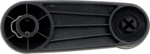 Dorman 76932 Window Crank Handle Compatible with Select Dodge / Jeep / Mitsubishi Models, Dark Gray , Black, 1 Count (Pack of 1) in Saudi Arabia
