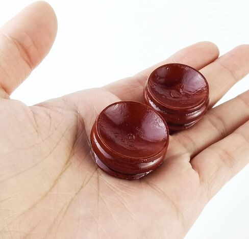 10 قطع من حوامل البيض الخشبية تعرض قاعدة بيضة كروية لديكور حجر الكرة الكريستالية in Kuwait