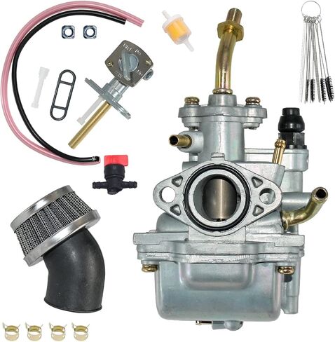 TTR 90 Carburetor for Yamaha 2000-2003 for Yamaha TTR90E 2003-05 for TTR90EV 2006 for TTR90EW 2007 Carb 5HN-14101-01-00 5HN-14101-10-00 with Air Filter & Valve Petcock in Saudi Arabia