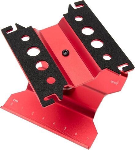 DKKY RC Car Work Stand Work Repair Workstation 360 درجة دوران رفع أقل مع صينية لولبية لـ Traxxas TRX4M Axial SCX24 FCX24 Arrma Redcat Losi RC Crawler Truck Buggy (أسود) in Saudi Arabia