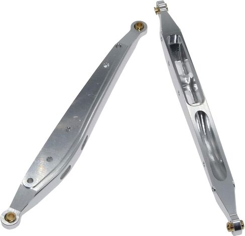 Upgrade for Axial 1/10 RBX10 Ryft 4WD Scale Rock Bouncer Aluminum Alloy Rear Trailing Arm for Crawler Car Parts Modification Kits 2Pcs(Silver) in Saudi Arabia