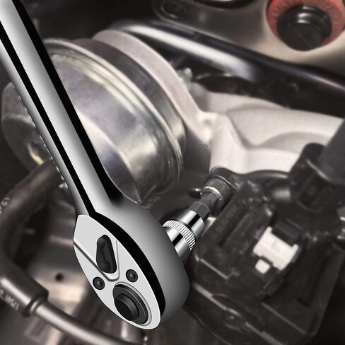 مجموعة مقابس ألين سداسية فاخرة مكونة من 37 قطعة من MULWARK، 3/8، 1/4، 1/2 بوصة. القيادة، السيارات، الدراجة، الدراجات النارية ومركبة ATV | SAE & Metric S2 مقبس CR-V مصنوع من الفولاذ وعزم الدوران العالي (عادي، 37 قطعة) in Kuwait