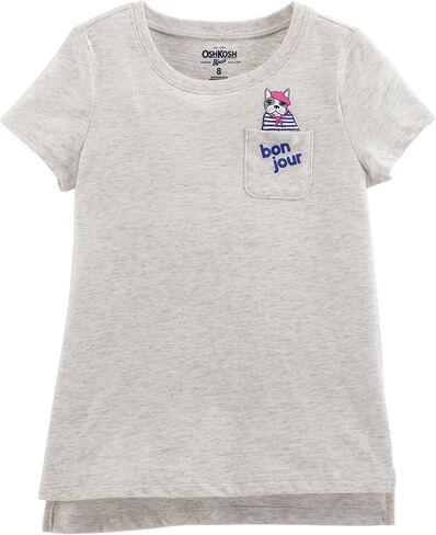 OshKosh B'Gosh Girls' Pocket Tee in Saudi Arabia