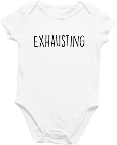 Printique Organic GOTS Certified Baby Onesie Unisex Bodysuit 0-18 months - Cute Funny Design in Saudi Arabia