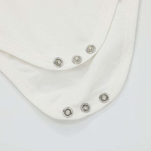 A & V Unisex Baby Boys Girls 100% Cotton Polo Bodysuit with Cute Bear Embroidery in Saudi Arabia