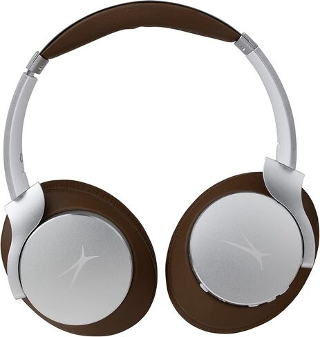 Altec Lansing Comfort Q+ Bluetooth Headphones, Active Noise Cancellation, Comfortable, Quite, Noise Cancelling Headphone, Up to 26 Hours of Playtime, 30 Ft. Wireless Range, White/Cream in Saudi Arabia