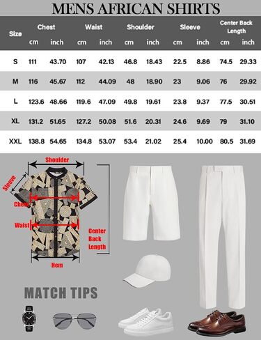 Men's African Traditional Pattern Print Shirt Casual Short Sleeve Button Down Shirts Luxury Printed Dashiki for Men in Saudi Arabia