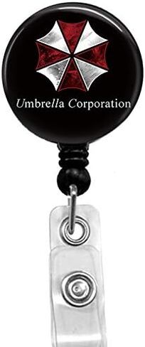 umbrella corporation resident evil Badge Reel,24in Nylon Cord, Medical MD RN Nurse Badge ID, Badge Holder, ID Holder, Office Employee Name Badge in Saudi Arabia