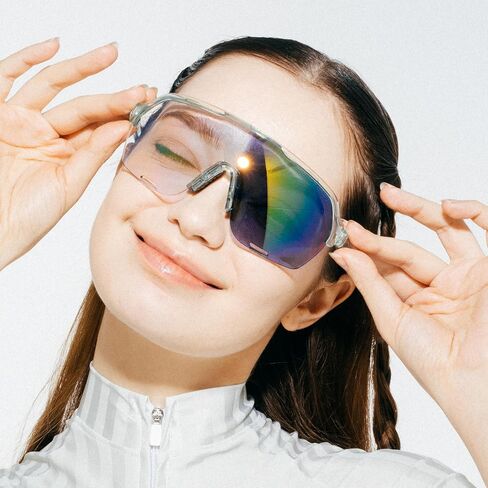 EOC SkyShift Color Mirrored Photochromic Transition Sports Sunglasses in Kuwait