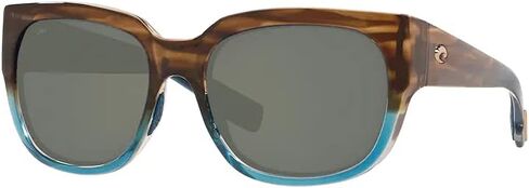Costa Del Mar Women's Waterwoman Pillow Sunglasses With Designer iWear Eyewear Care Kit in Saudi Arabia