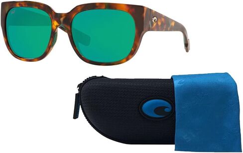 Costa Del Mar Women's Waterwoman Pillow Sunglasses With Designer iWear Eyewear Care Kit in Saudi Arabia