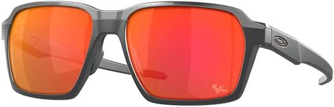 Oakley Parlay OO4143 Sunglasses for Men + BUNDLE Accessory Leash + BUNDLE with Designer iWear Care Kit in Saudi Arabia