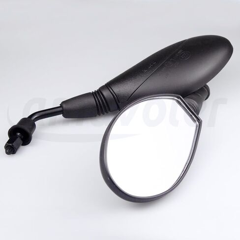 Motorcycle GY6 Scooter Rearview Mirrors 8mm Replacement Parts Fits for Motorcycle Scooter Moped Dirt Bike Bicycle Cruiser Coolster Snowmobile ATV TaoTao Znen Lance Peace JCL Roketa Etc. in Saudi Arabia