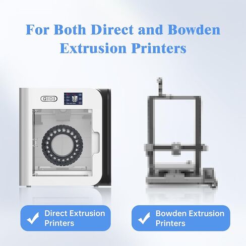 R QIDI TECHNOLOGY TPU 95A خيوط عالية التدفق 1.75 مم، TPU95A-HF خيوط طابعة ثلاثية الأبعاد مرنة تناسب معظم طابعات FDM ثلاثية الأبعاد، مرونة عالية، مناسبة للطباعة عالية السرعة، بكرة 1 كجم، أسود in Kuwait
