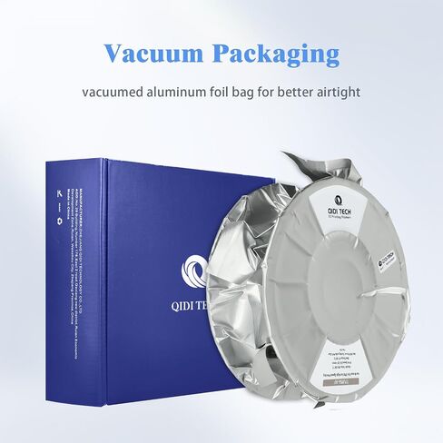 R QIDI TECHNOLOGY TPU 95A خيوط عالية التدفق 1.75 مم، TPU95A-HF خيوط طابعة ثلاثية الأبعاد مرنة تناسب معظم طابعات FDM ثلاثية الأبعاد، مرونة عالية، مناسبة للطباعة عالية السرعة، بكرة 1 كجم، أسود in Kuwait