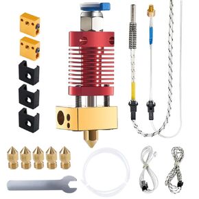 Hardcorelab Ender 3 Hotend Upgrade - Compatible for Creality Ender 3 V2/Ender 3 Pro Assembly Hot end Kit,M3 Stud Thermistor,Fast Replaced,24V 40W