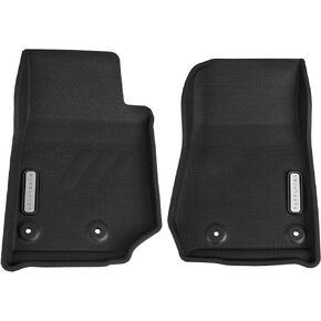 BASELAYER Floor Mat, Waterproof, Custom Fit for Jeep Wrangler JK 2014-2018, All-Weather, Made in USA (Gray, Set of 4)