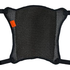 Motorcycle 3D Mesh Cushion Cover, 10.6x10.2''Double Layer Breathable Honeycomb Seat Cover, Cool Covers Motorcycle Seat Suitable for The Rear Seat of Most Street Cars