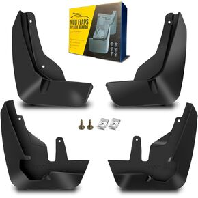 Mud Flaps Fit for 2021-2023 Chevy Suburban/Tahoe (Not Fits Submodel Z71 ; Not Fits Power Running Boards), Dedicated Mudguard for Four Seasons Universal Protection, Front and Rear