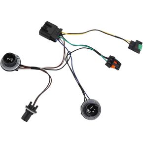 Compatible with Headlight Wiring Harness Chevy Avalanche Suburban 1500 Tahoe 2007 2008 2009 2010 2011 2012 2013 2014, 15950809 Headlamp Wiring Harness, Front Lamp Socket Wire