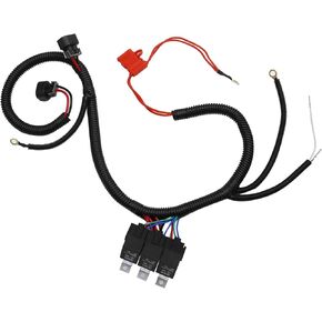 Enhanced Dual Electric Fan Wiring Harness Kit Replacement for Trucks and SUV 1999–2006 - Upgraded Control Cooling Fan Wire Harness Set, 7L5533A226T