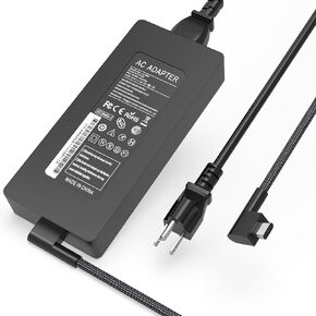 230W Razer Blade Charger 3-Prong Razer Blade 15 16 17 Power Adapter RZ09 RC30-0248 for Razer Blade Pro 17 18 4K RZ09-0314x GTX1060 GTX3060 RTX3070 RTX3080 GTX1660(2018-2024) 19.5V 11.8A AC Adapter