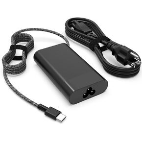 65W USB C Laptop Charger for HP 2023 Latest Envy 17T Premium Business Laptop,HP Envy 17t-cr000/HP Envy x360 15 inch/HP 2023 ProBook 450 G9 G10 Laptop Type C External AC Power Adapter