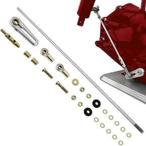21" ACA-1800 Adjustable Transmission Column Shift Linkage Kit Compatible with Chevy GM TH-200 200-4R TH-350 TH-400 4L60 4L60E 4L80E 700-R4 Transmission