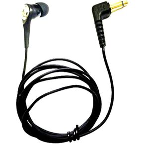 K2 Single-Side Earphone Economical Mono Earbuds in Ear Noise Isolating Headphone,3.5mm Plug Reinforced Cord Compatible Android Smartphones MP3 Players