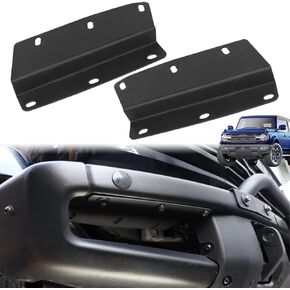 Front Bumper LED Fog Lights Mounting Bracket Compatible with for Ford Bronco 2 Door 4 Door 2021 2022 2023 2024 Fog Light Lamps Mount Kit Accessories