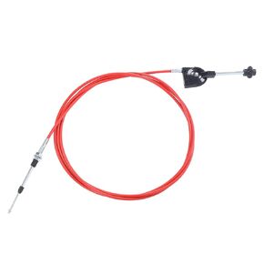 PU and Stainless Steel Excavator Manual Throttle Cable for Excavator or Mixer - 5 Meter Length