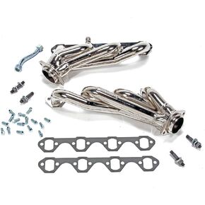 BBK Performance 1525 1-5/8" Shorty Tuned Length Performance Exhaust Headers for Ford Mustang 5.0L - Chrome Finish