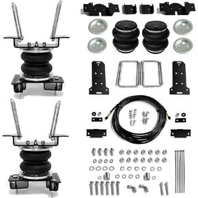 Rear Air Spring Bags Suspension Kit Compatible with 2019-2023 Chevy Silverado and GMC Sierra 1500 4WD & RWD Pickups 5000 lbs Load Leveling Capacity Replaces# 57288