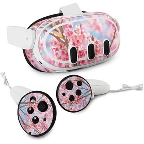 MightySkins Skin Compatible with Meta Quest 3 - Cherry On Sky | Protective, Durable, and Unique Vinyl Decal wrap Cover | Easy to Apply, Remove, and Change Styles