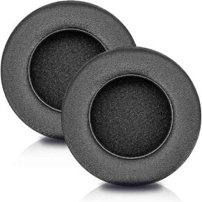 استبدال وسائد الأذن Virtuoso XT لسماعات Virtuoso RGB Wireless SE XT، أكثر - إسفنج ذاكرة أكثر نعومة، سمك إضافي، متانة إضافية (أسود)