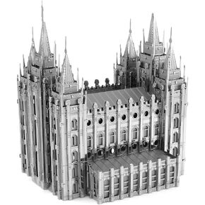 Fascinations Metal Earth Premium Series Salt Lake City Temple 3D Metal Model Kit