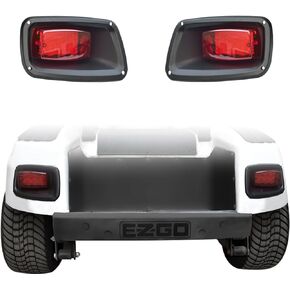 مجموعة أدوات إضاءة LED لعربة الجولف TXT متوافقة مع مصباح EZGO TXT LED 1996-2013 للغاز والكهرباء الخلفية استبدال مجموعة أدوات إضاءة 12 فولت للغاز والكهرباء EZGO TXT