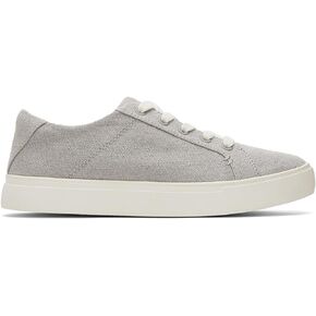 حذاء رياضي نسائي من TOMS Kameron بأربطة كاجوال - أبيض