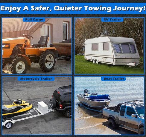 وصلة مقطورة قابلة للتعديل تناسب جهاز الاستقبال مقاس 2 بوصة فقط، 12500 رطل GTW، 6 بوصة قطرة/ارتفاع من الألومنيوم، 2 و2 5/16 كرات مع وصلات ثنائية الاتجاه وأقفال براءة اختراع مضادة للسرقة، أسود in Kuwait