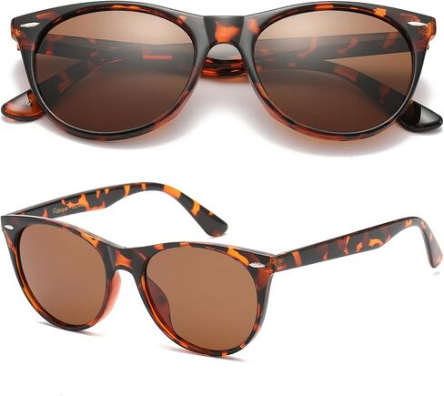 نظارات شمسية مستقطبة PolarSpex للنساء نظارات شمسية كلاسيكية كلاسيكية للنساء، حماية من الأشعة فوق البنفسجية للقيادة وصيد الأسماك in Kuwait