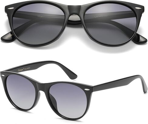 نظارات شمسية مستقطبة PolarSpex للنساء نظارات شمسية كلاسيكية كلاسيكية للنساء، حماية من الأشعة فوق البنفسجية للقيادة وصيد الأسماك in Kuwait