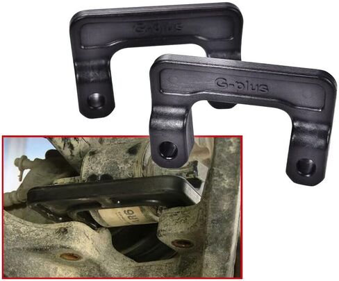 PIT66 2" Front Leveling Kit Mount Extension, Compatible with 07-13 2WD 4WD Chevy Avalanche 1500/07-18 2WD 4WD Chevy Silverado 1500 in Kuwait