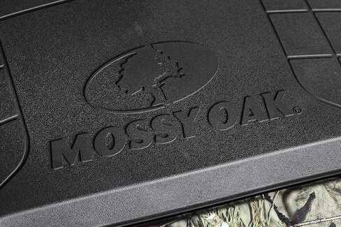 Mossy Oak Heavy Duty Deep Dish Rubber Floor Mats - All Weather Protection - Trim to Fit for Car, SUV, Van, Trucks (4 Pcs) - Official Licensed Product in Kuwait