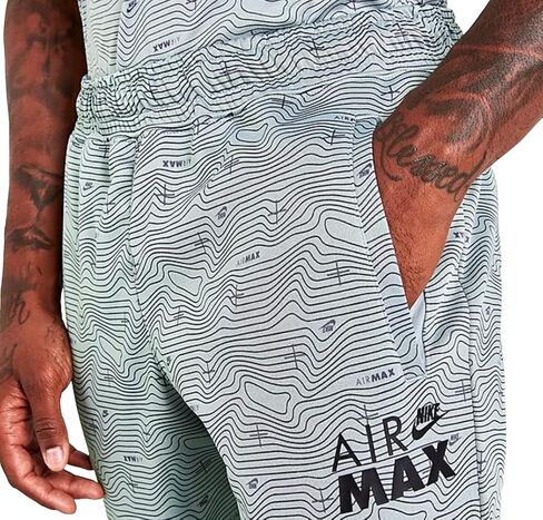 Nike Men's Air Max Standard Fit Athletic Shorts DO7243 (as1, Alpha, l, Regular, Regular, Gray) in Saudi Arabia