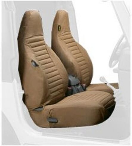 Bestop 2922637 Spice Seat Covers for Front High-Back Seats - Jeep 1997-2002 Wrangler; Sold as Pair; Fit Factory Seats in Saudi Arabia