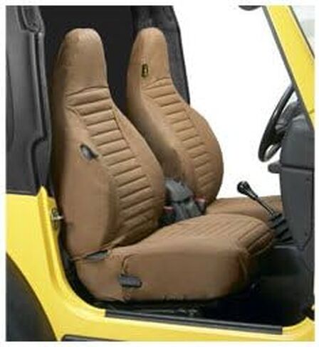 Bestop 2922637 Spice Seat Covers for Front High-Back Seats - Jeep 1997-2002 Wrangler; Sold as Pair; Fit Factory Seats in Saudi Arabia