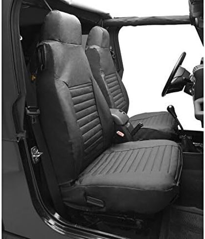 Bestop 2922637 Spice Seat Covers for Front High-Back Seats - Jeep 1997-2002 Wrangler; Sold as Pair; Fit Factory Seats in Saudi Arabia
