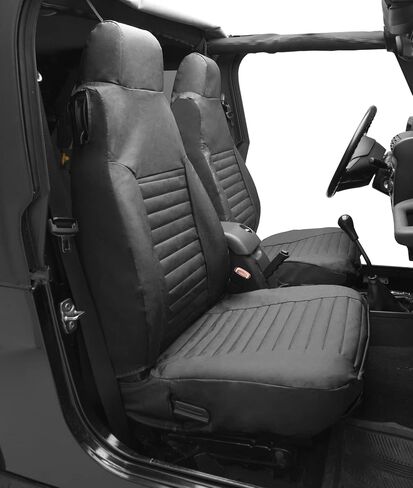 Bestop 2922637 Spice Seat Covers for Front High-Back Seats - Jeep 1997-2002 Wrangler; Sold as Pair; Fit Factory Seats in Saudi Arabia
